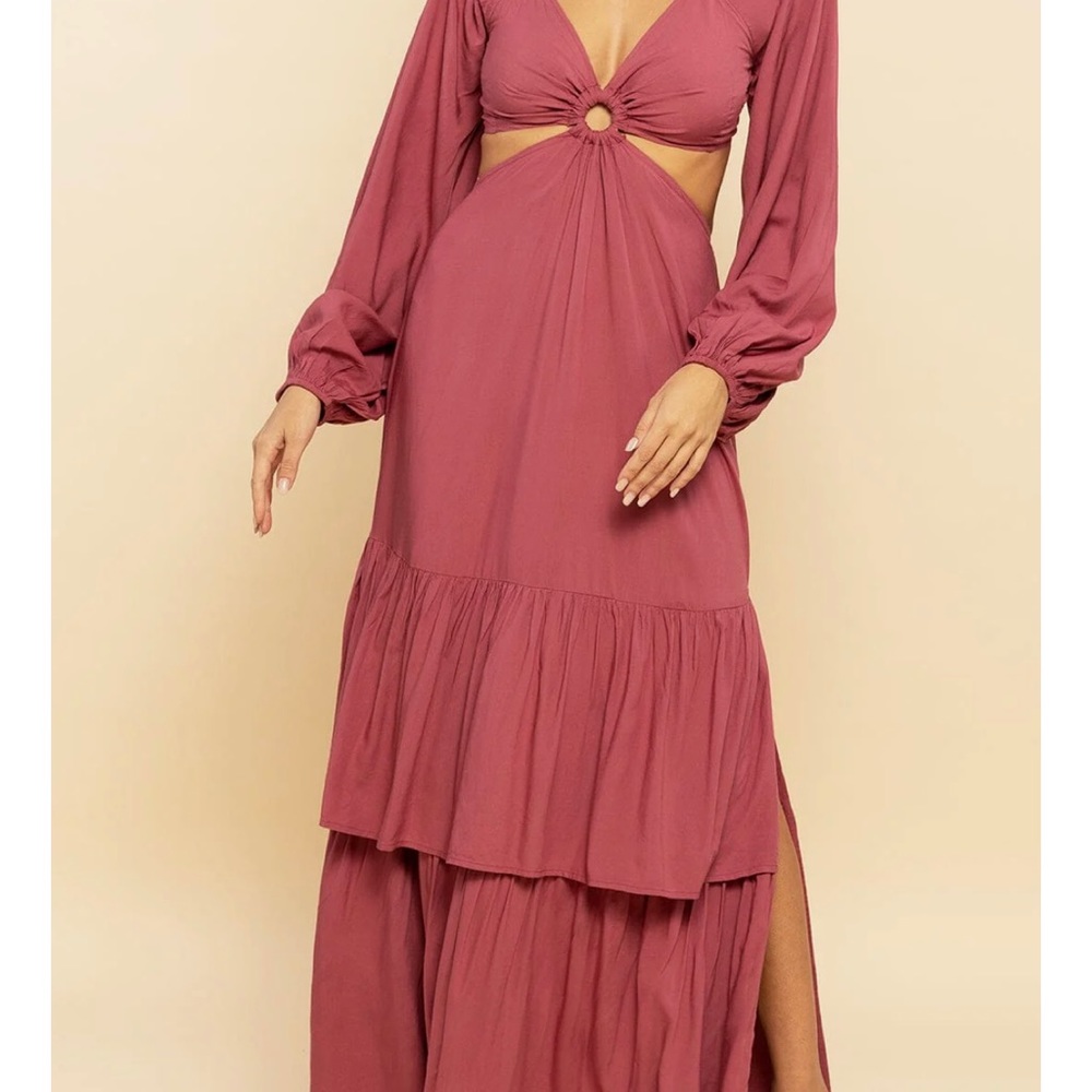 Shore Cut out maxi dress